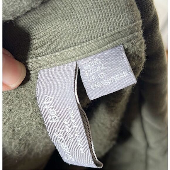 Sweaty Betty Women's Sherpa Half Zip Long Sleeve Sweatshirt Mountain Green Size - Picture 5 of 9